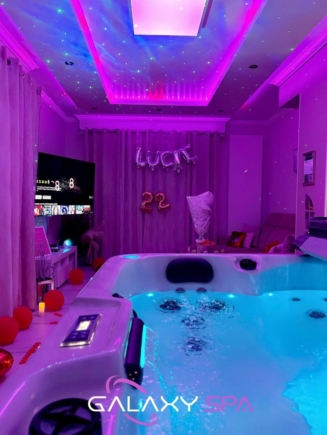 Galaxy Spa - Suite Venus Jacuzzi Et Sauna Privatif Champigneulles Экстерьер фото