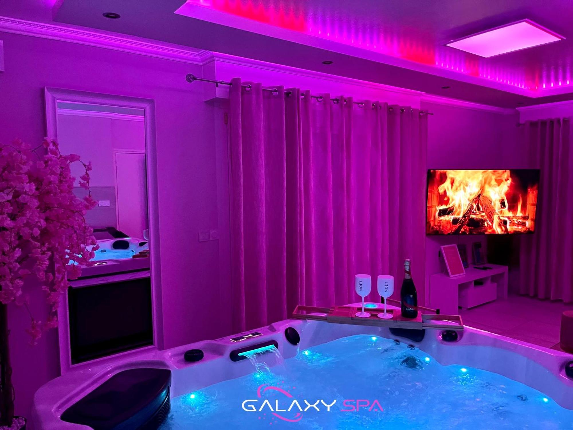 Galaxy Spa - Suite Venus Jacuzzi Et Sauna Privatif Champigneulles Экстерьер фото