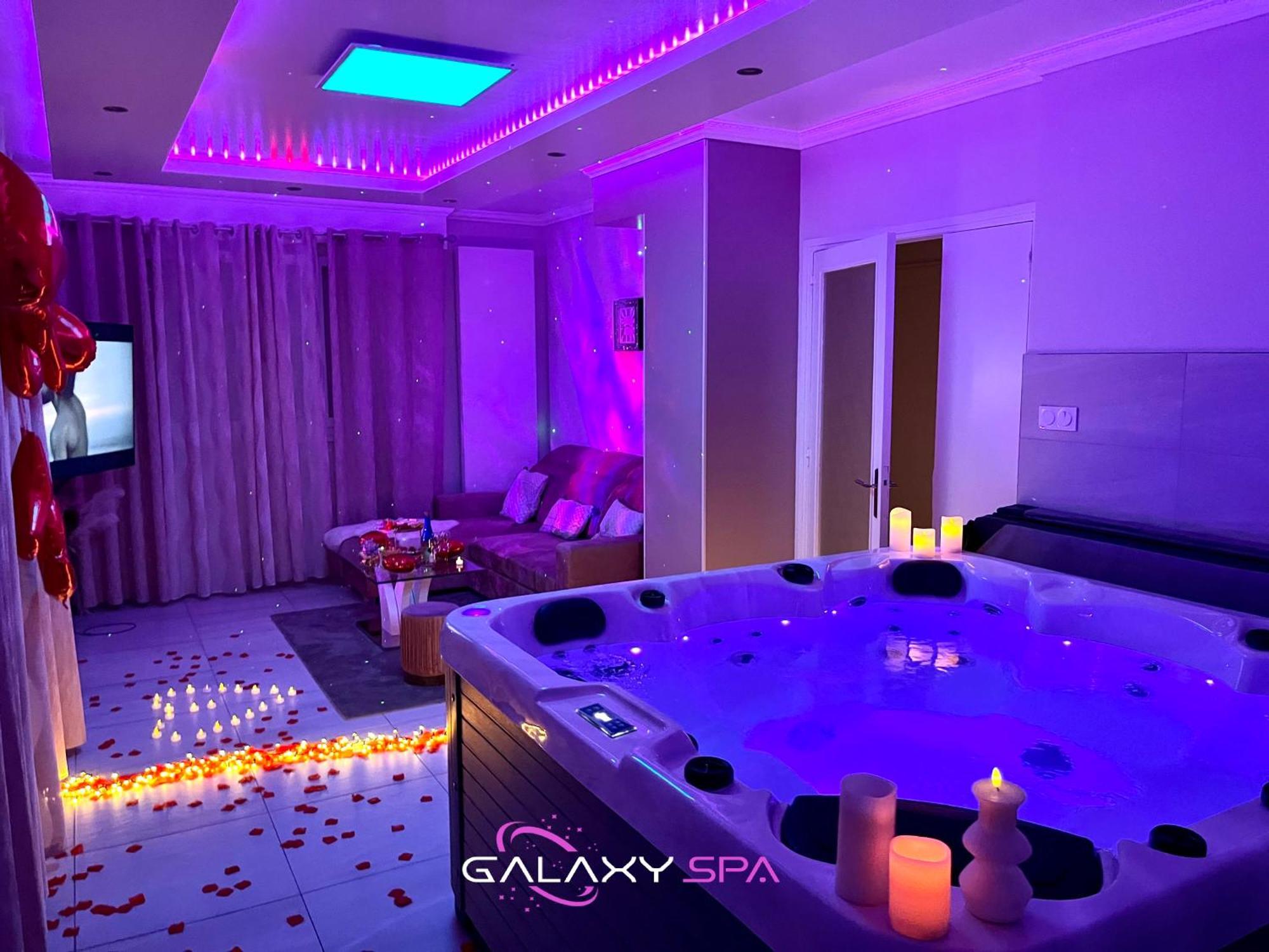 Galaxy Spa - Suite Venus Jacuzzi Et Sauna Privatif Champigneulles Экстерьер фото